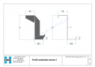Profil ambutisat zincat Z 100x3.0x6000 mm 1